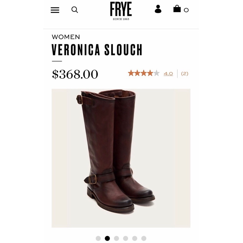 FRYE BOOTS, brown distressed